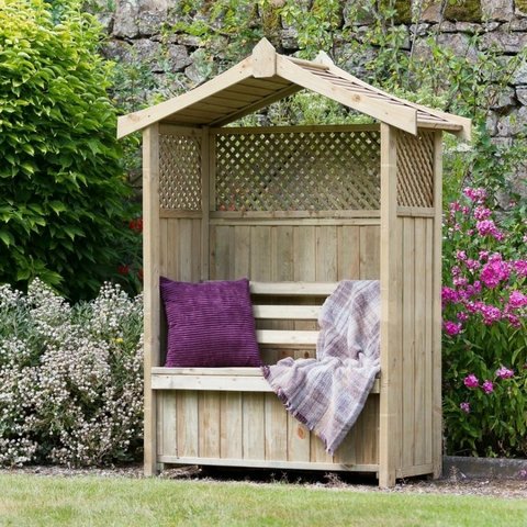 Zest Dorset Arbour With Storage Box