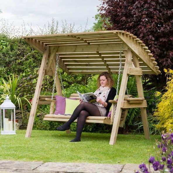 Small garden sales swing seat