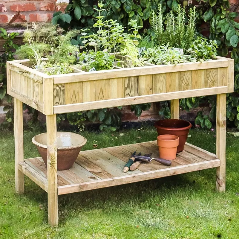 Raised Herb Planter