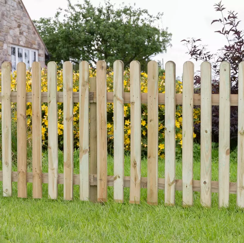 Zest Round Top Picket Pale Fencing 1.8m x 0.9m - image 2