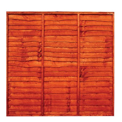 Waney Lap fencing 6'x6'